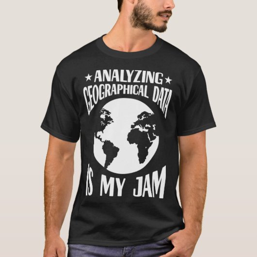 T-shirt Geographical Mapping Cartography World Map (Devant)