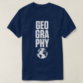 T-shirt Géographie (Design devant)