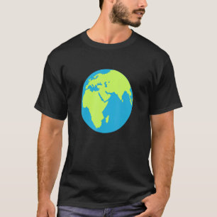 T-shirt Géographie de la planète Terre