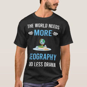 T-shirt Géographie sans drame