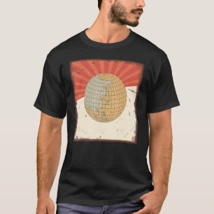 T-shirt Géographie terrestre du monde Cool Vintage