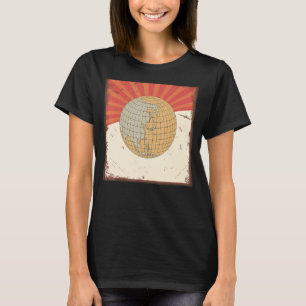 T-shirt Géographie terrestre du monde Cool Vintage