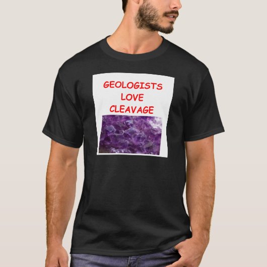T-shirt géologie (Devant)