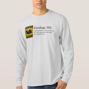 T-shirt Géologie 101