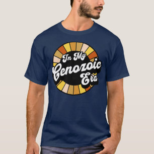 T-shirt Géologie de l'ère cénozoïque de la Terre
