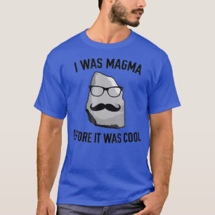 T-shirt géologie Géne rock magma science chimie
