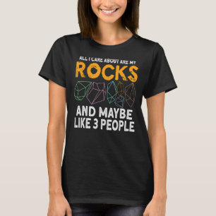 T-shirt Géologie Géologue Stone Rock Chasse Agate Hunter