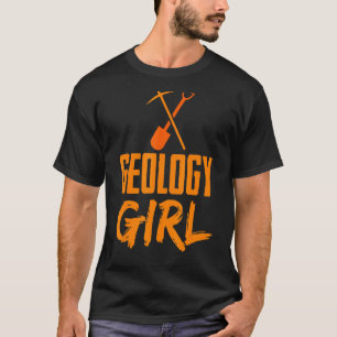 T-shirt Géologie Girl Stone Géologues Géologue Rock