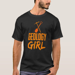 T-shirt Géologie Girl Stone Géologues Géologue Rock