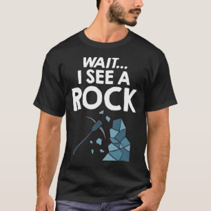 T-shirt Géologie Rockhoning Rock Geode Géologue Collecto