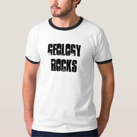 T-shirt Géologie rocks (Devant)