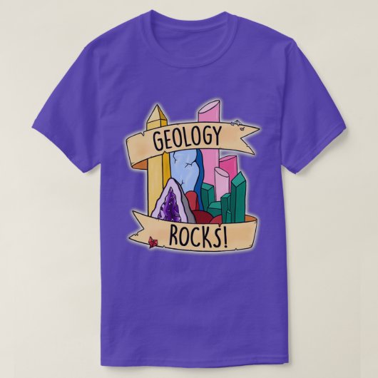 T-shirt Géologie Rocks 96 (Design devant)