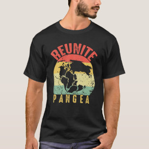 T-shirt Géologue de Jour des terres vintage Reunite Pangea