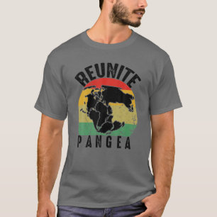 T-shirt Géologue de Jour des terres vintage Reunite Pangea