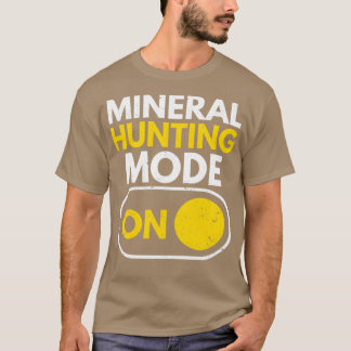 T-shirt Géologue de la chasse sur roche Chasseur de roches