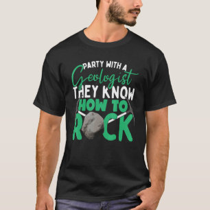 T-shirt Géologue Rockhoning Apparel Rock Collector Geol