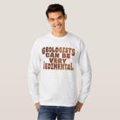 T-shirt Géologues "Sedimental" (Devant entier)