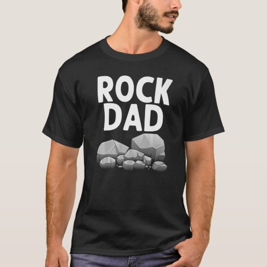 T-shirt Geology For Dad Men Rock Collector Rock (Devant)
