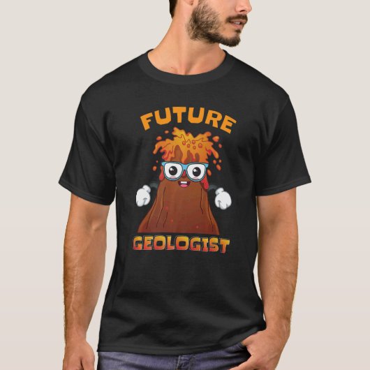 T-shirt Geology Future Geologist (Devant)