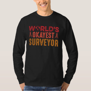 T-shirt Géomètre moyen du monde