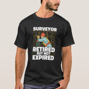 T-shirt Géomètre Retraité Géomètre Géomètre