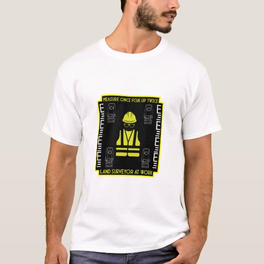 T-shirt géomètres (Devant)