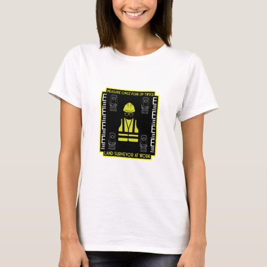 T-shirt géomètres (Devant)