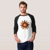 T-shirt geometria sagrada Metatron (Devant entier)