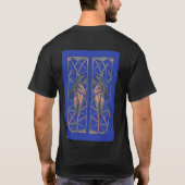 T-shirt Geometric Abstract Men’s Art Tee (Dos)