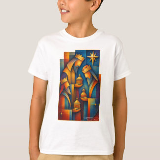 T-shirt Geometric Magi - Three Wise Men Christmas Star Art