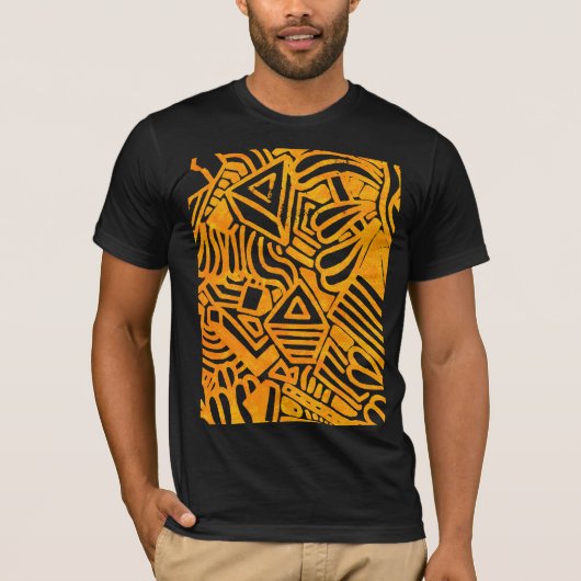 T-shirt Geometric Print (Devant)