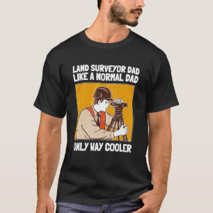 T-shirt Géométrie Arpentage Géomètre Et Cartographe