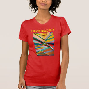 T-shirt "Géométrie chic : Bella Canvas Cou-V féminin
