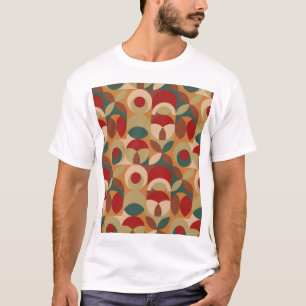 T-shirt Géométrie de style scandinave minimaux