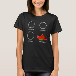 T-shirt Géométrie de tourbillon Octagon Pentagone