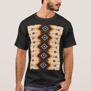 T-shirt Géométrie ethnique : conception motif abstraite.