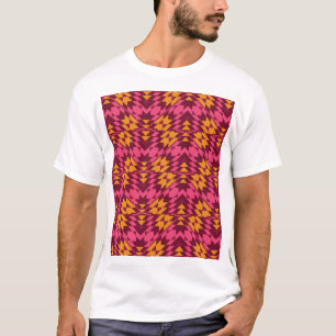 T-shirt Géométrie intemporelle : Motif sans couture