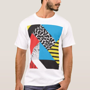T-shirt Géométrie moderne : Style Abstrait sans couture