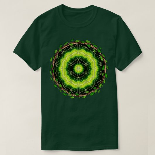 T-shirt Géométrie sacrée Ayahuasca (Design devant)