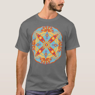 T-shirt Géométrie Sacrée de la position Mandala