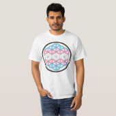 T-shirt géométrie sacrée trans (Devant entier)