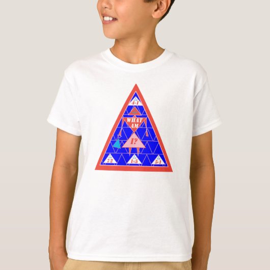 T-shirt Géométrie-TS3e Triangle-Âge 5 (Devant)