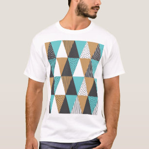 T-shirt Géométrie vintage : illustration Abstraite.