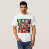 T-shirt Geometrika 84 (Devant entier)