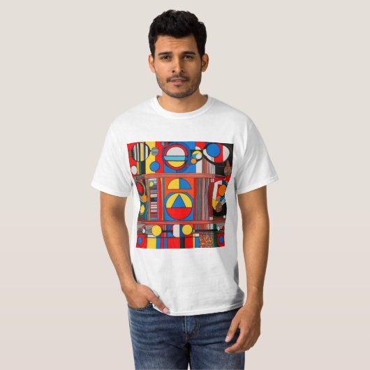 T-shirt Geometrika 84 (Devant entier)