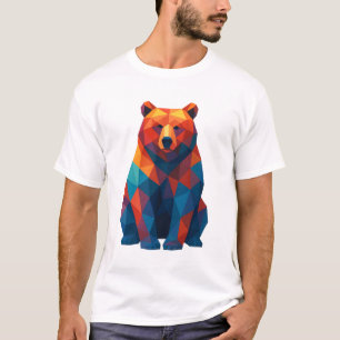 T-shirt géométrique