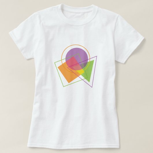 T-shirt Géométrique (Design devant)