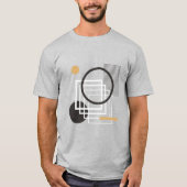 T-shirt Géométrique Abstraite (Devant)