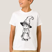 T-shirt géométrique Mandala Line Art - Modern Abst (Devant)