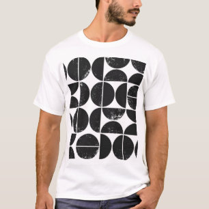 T-shirt Géométrique minimaliste : Semicules scandinaves.
